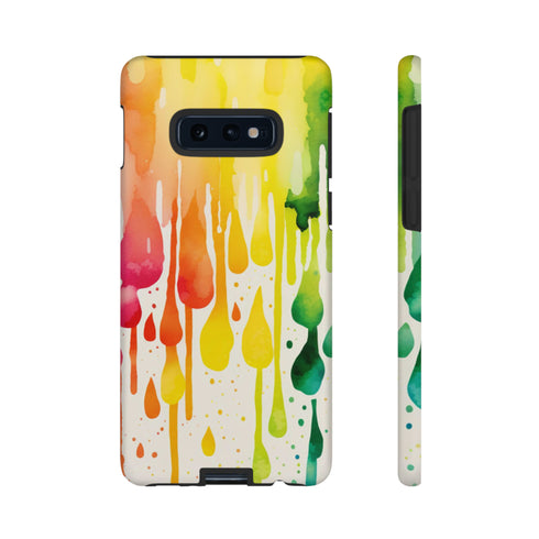 Rainbow Spring Showers - Impact Resistant Phone Case
